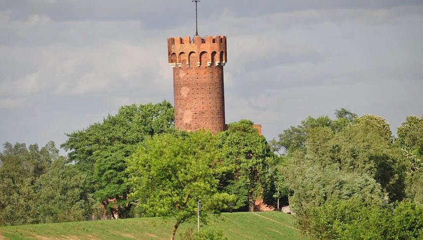 Teutonic Castle in Swiecie, Poland